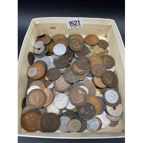 1521 - Card tub of coins