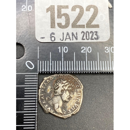 1522 - Roman silver denarius