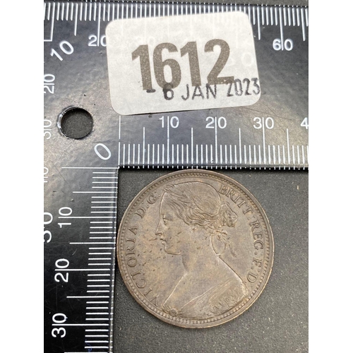 1612 - A Victorian Penny 1862