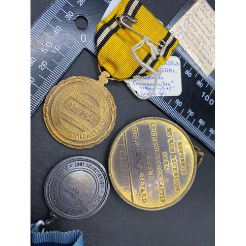 1615 - WWII Medals C.O. Belgium Army