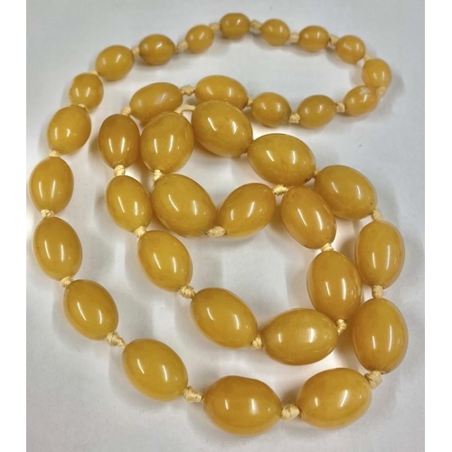 175 - Yellow Amber Beads