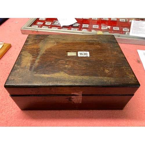 1630 - Antique Box Of Coins