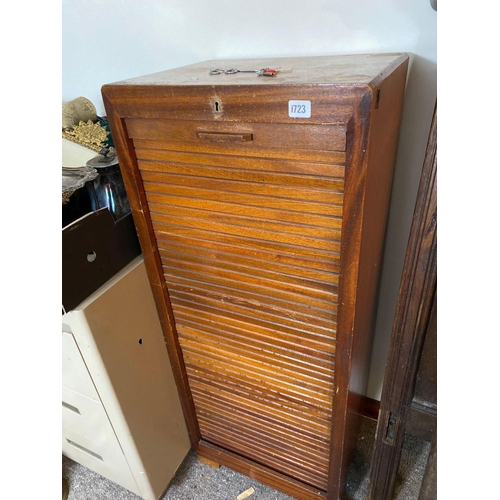 1723 - A shutter front cabinet 18