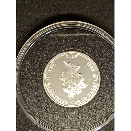 1370 - Queen Elizabeth II Longest Reigning Monach, �1 silver proof coin