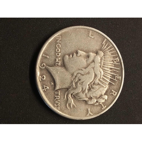 1371 - 1924 USA Peace Dollar