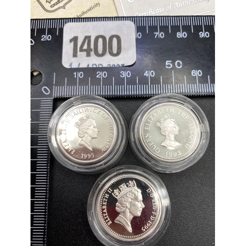 1400 - Silver proof Coins