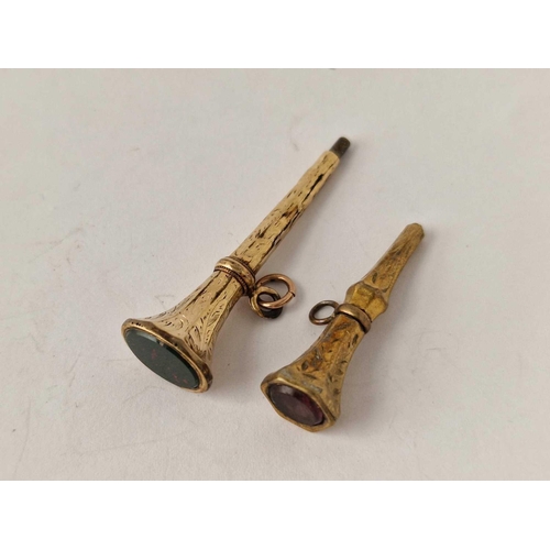 609 - Two 19th Century watch keys