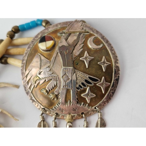 94 - A NAVAHO large pendant