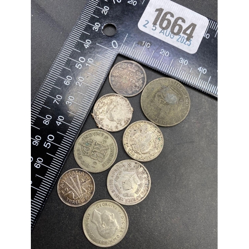 1664 - More silver coins