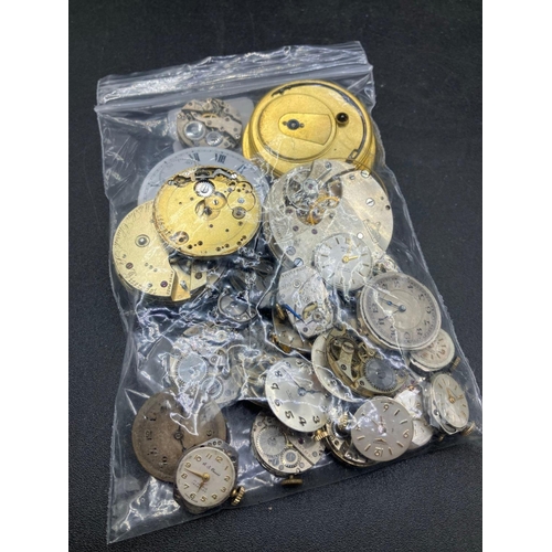 667 - A Quantity Of Watch Movements