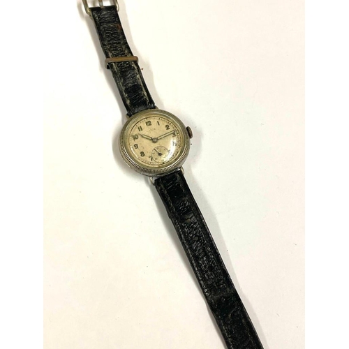 672 - Ww1 Era Francois Borgel Trench Watch