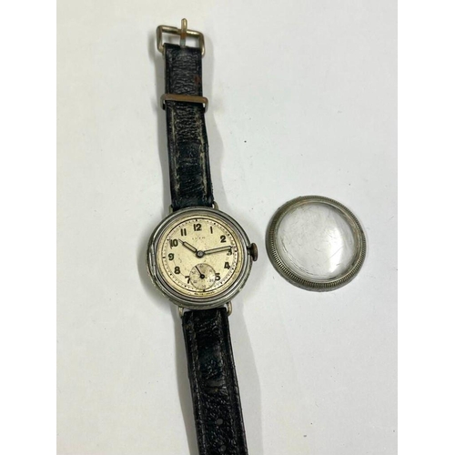 672 - Ww1 Era Francois Borgel Trench Watch