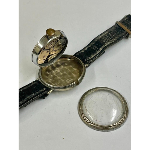 672 - Ww1 Era Francois Borgel Trench Watch