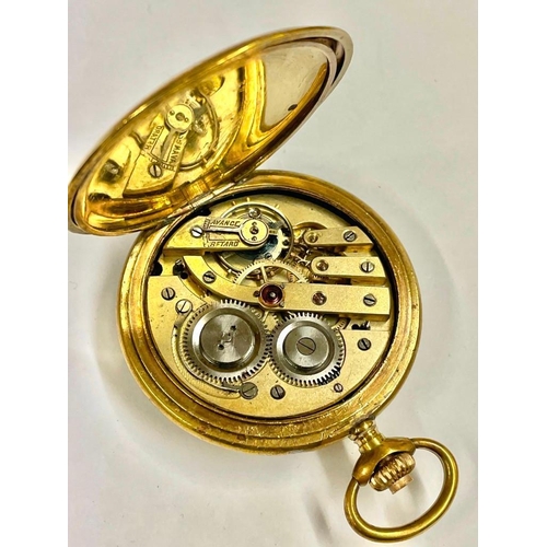 677 - Gents Lever Set Full Hunter Masonic Pocket Watch