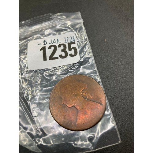 1235 - GB - Penny 1869 - Scarcest Year