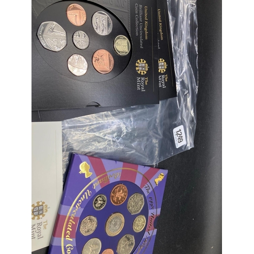 1249 - 2 UK Mint Sets