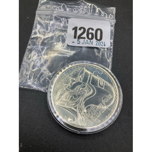 1260 - 2003 1Oz Silver  Coin