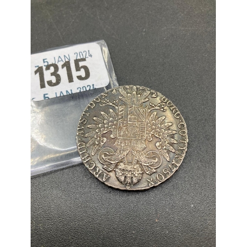 1315 - 1780 Thaler