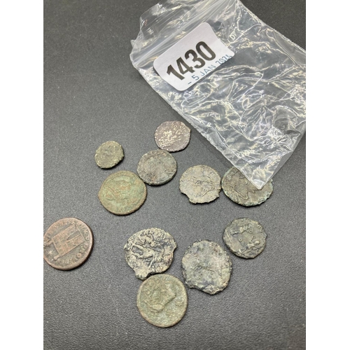 1430 - 2 Roman Coins