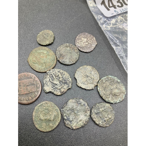 1430 - 2 Roman Coins