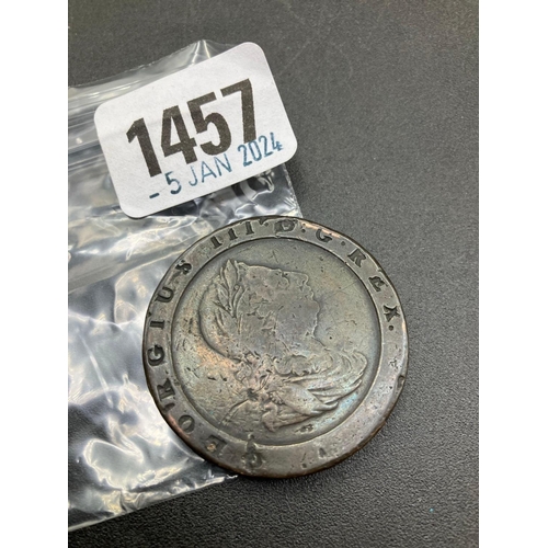 1457 - 1797 Cartwheel 20G