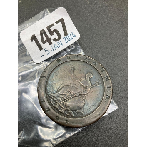 1457 - 1797 Cartwheel 20G