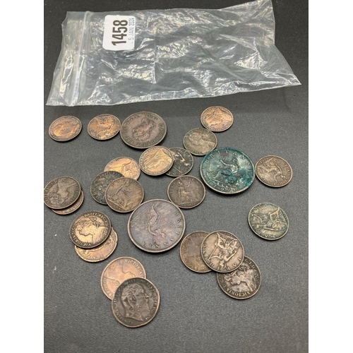 1458 - 1799 1/2 Penny Etc