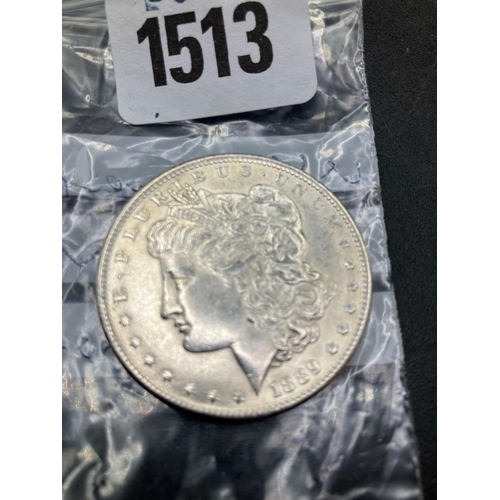 1513 - USA Morgan Dollar 1889 High Grade