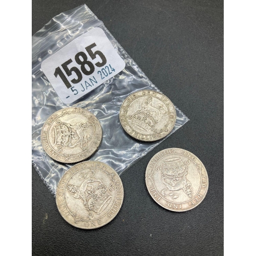 1585 - Shillings 1915, 1917, 1918, 1919