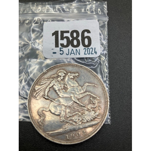 1586 - 1902 Crown Better Grade