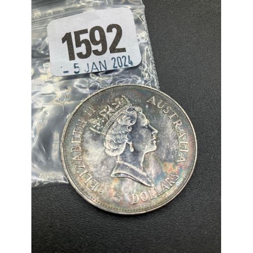 1592 - Solver 1Oz Kookaburra 1990