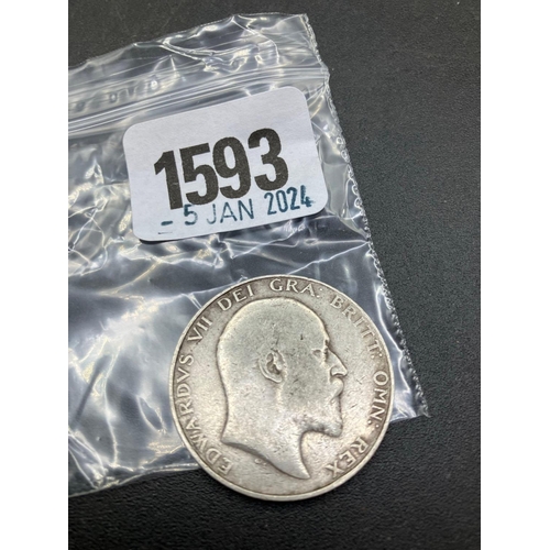 1593 - 1906 Half Crown