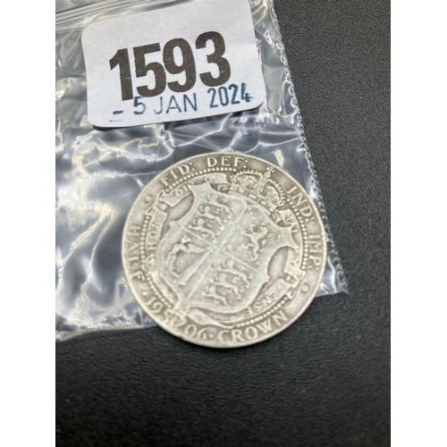 1593 - 1906 Half Crown