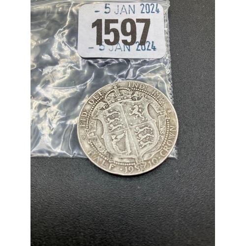 1597 - 1910 Half Crown