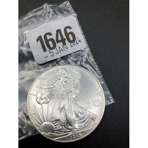 1646 - 2015 American Silver Eagle