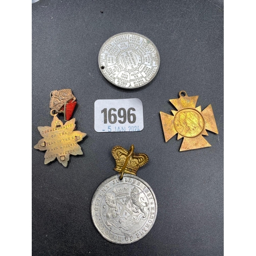 1696 - A Crystal Palace Medal & 2 Others