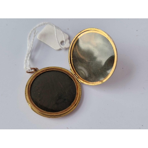 33 - A Antique Back And Front Aesthetic Locket