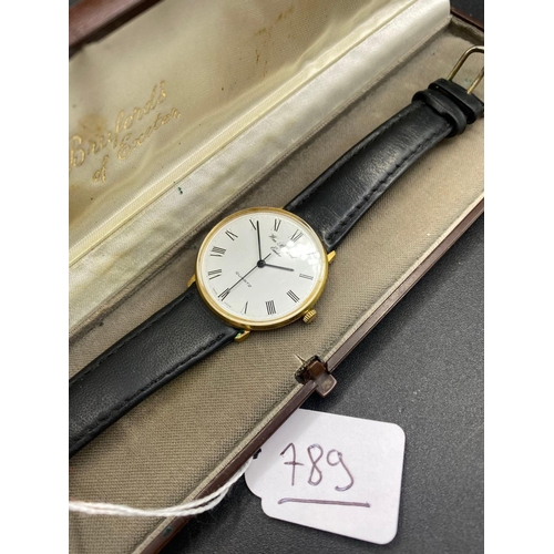 789 - A Gents Brufords Of Exeter Wrist Watch