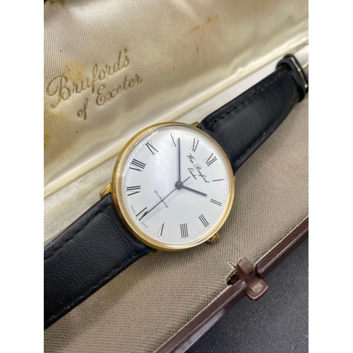 789 - A Gents Brufords Of Exeter Wrist Watch