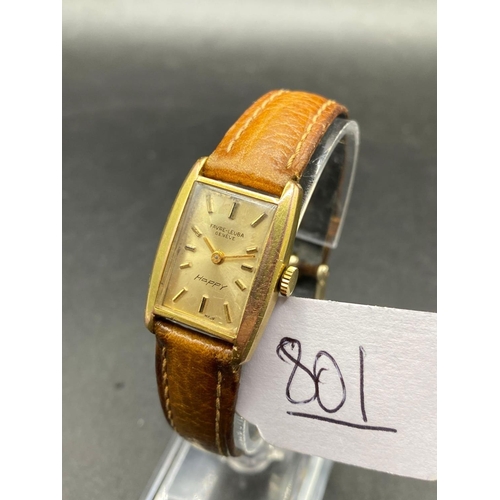 801 - A Ladies Favre-Leuba Hoppy Wrist Watch