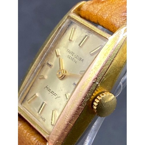 801 - A Ladies Favre-Leuba Hoppy Wrist Watch