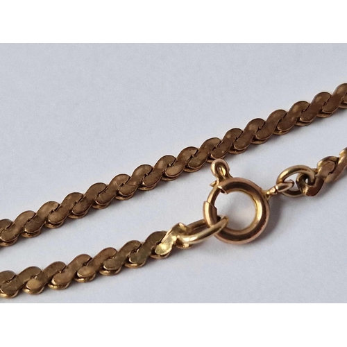 96 - A Fancy Link Bracelet 9Ct 7 Inch 1.8 Gms