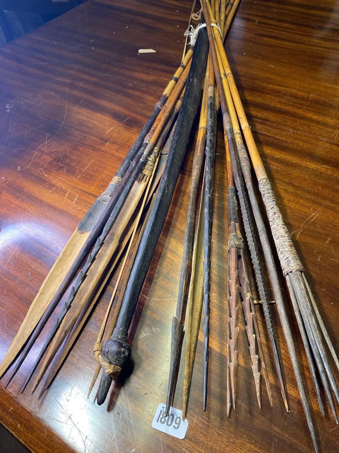 Papua New Guinea Wood Fishing Spear 