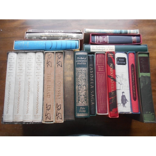 1069 - Folio Society   Thousand Nights And One Night   4 Vols. In S/Case, Plus 16 Others (20)