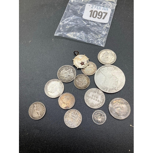 1097 - Pre 1920 .925 Silver Coins, 33