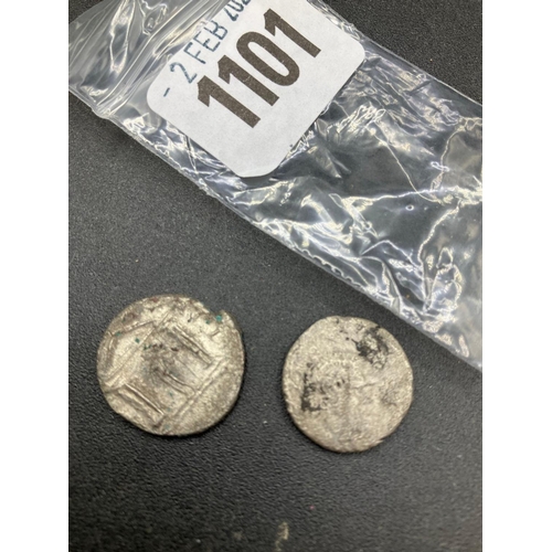 1101 - 2 Roman Coins