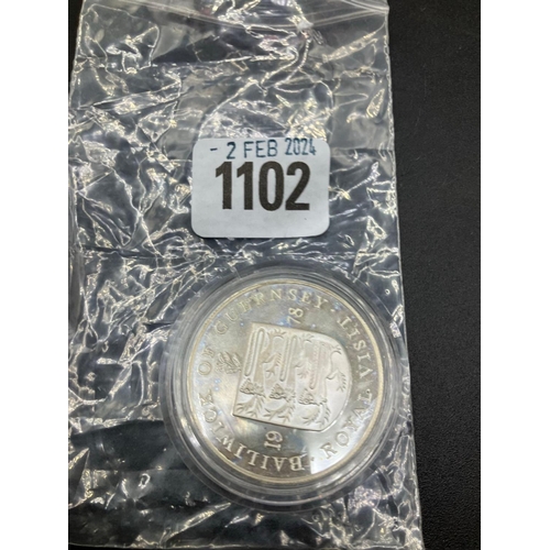 1102 - 1972 Proof Set Silver Crown