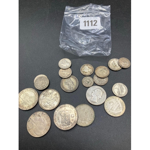 1112 - Foreign Silver Coins 84G