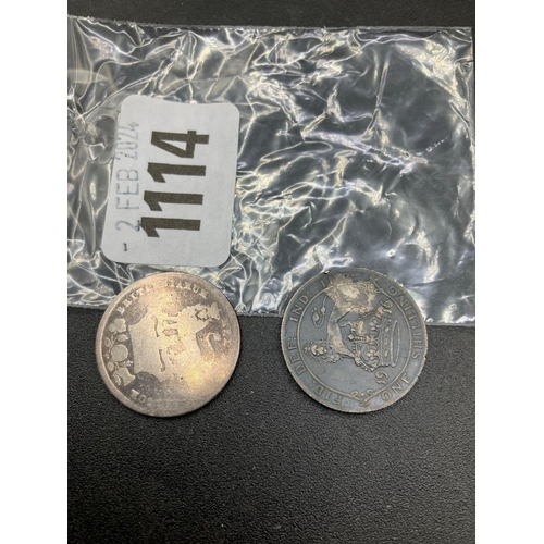 1114 - Shillings 1825 & 1916