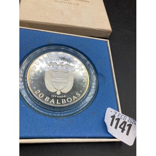 1141 - Panama 20 Balboa Proof 1974, 130G